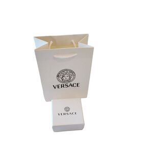 Authentic Versace Bag and Jewelry Box